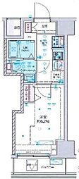 GENOVIA西千葉 1Kの間取図画像