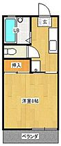 タウニィ霧島 103 ｜ 宮崎県宮崎市清武町加納2丁目（賃貸アパート1DK・1階・26.00㎡） その2