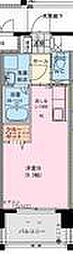 MS1 ワンルームの間取図画像