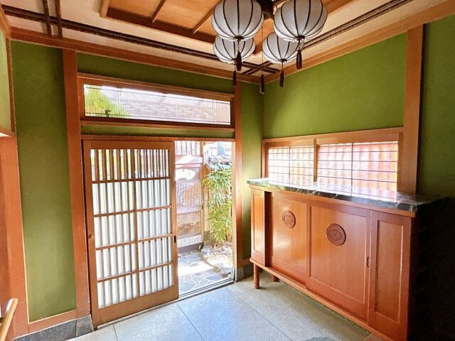 玄関 射水市二口2286-7