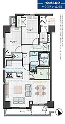 ステイツ立川中央 2LDKの間取図画像