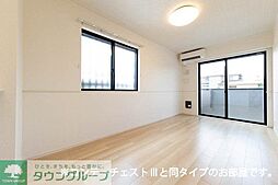 埼玉新都市交通 原市駅 徒歩16分の賃貸アパート 2階1LDKのリビング/ダイニング