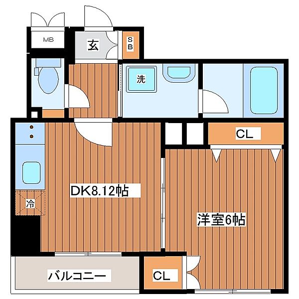 アフィット天満橋 ｜大阪府大阪市北区天満橋１丁目(賃貸マンション1LDK・2階・35.64㎡)の写真 その2