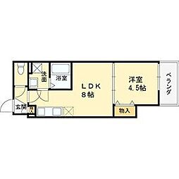 クレアール八戸ノ里 1階