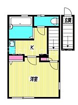 東京都中野区野方５丁目（賃貸アパート1K・2階・18.83㎡） その2