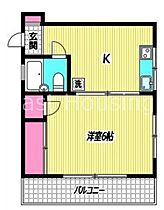 東京都中野区新井３丁目（賃貸アパート1K・1階・22.20㎡） その2