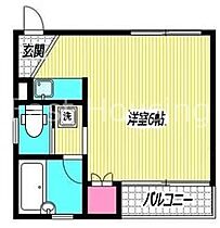 東京都中野区本町２丁目（賃貸アパート1R・3階・16.61㎡） その2