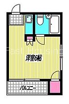 東京都中野区本町３丁目（賃貸マンション1R・5階・12.56㎡） その2