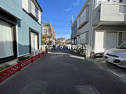 青梅市河辺町6丁目 前面道路含む現地写真
