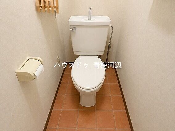 トイレ：白を基...