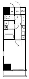 アヴィニティー銀座東 1Kの間取図画像