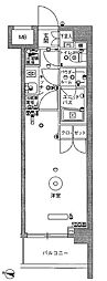 スカイコート押上壱番館 1Kの間取図画像