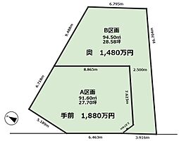 富士見市水谷東　売地　A区画