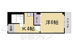 京都府京都市左京区岩倉長谷町（賃貸マンション1K・2階・18.22㎡） その2