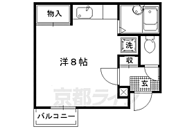 トラスティ21 207 ｜ 京都府京都市上京区大宮通寺ノ内一丁下る西入伊佐町（賃貸マンション1R・2階・26.00㎡） その2