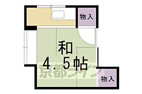 京都府京都市左京区田中春菜町（賃貸アパート1R・1階・14.00㎡） その2