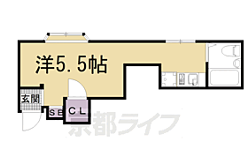 京都府京都市左京区下鴨西高木町（賃貸マンション1K・2階・18.00㎡） その2