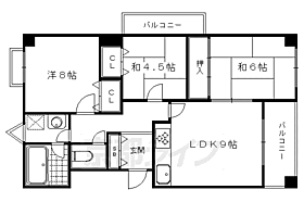 京都府京都市左京区下鴨本町（賃貸マンション3LDK・6階・60.95㎡） その2