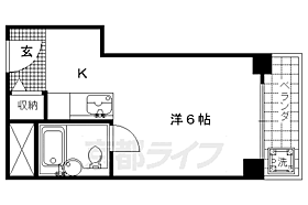 ガルテン 301 ｜ 京都府京都市北区紫野下御輿町（賃貸マンション1K・3階・17.61㎡） その2