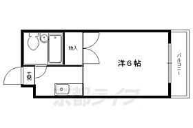 京都府京都市左京区一乗寺西水干町（賃貸マンション1K・2階・17.00㎡） その2