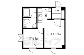 京都府京都市左京区下鴨森本町（賃貸マンション1LDK・3階・40.26㎡） その2