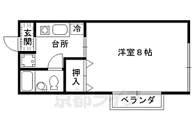 セジュール高見II 101 ｜ 京都府京都市上京区室町通寺之内上る下木下町（賃貸アパート1K・1階・18.00㎡） その2