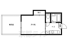 室町グリーンサイド 103 ｜ 京都府京都市上京区室町通中立売下ル花立町（賃貸アパート1K・1階・18.00㎡） その2