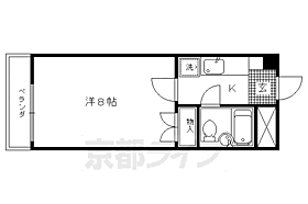 フォーブル末広 101 ｜ 京都府京都市上京区千本通五辻上る西入末広町（賃貸マンション1K・1階・21.41㎡） その2