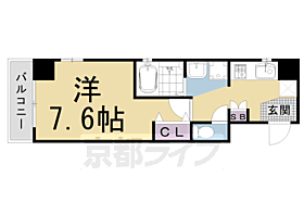 京都府京都市中京区壬生神明町（賃貸マンション1K・2階・25.38㎡） その2