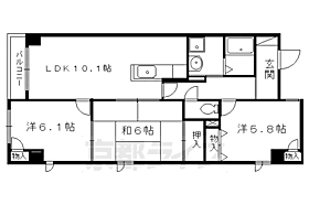 スペシャリー堀川 901 ｜ 京都府京都市上京区葭屋町中立売上ル福大明神町（賃貸マンション3LDK・9階・65.05㎡） その2