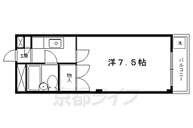 京都府京都市左京区下鴨梁田町（賃貸マンション1K・2階・20.62㎡） その2