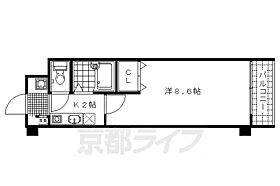 パインパレス黒門 102 ｜ 京都府京都市上京区黒門通下立売下ル森中町（賃貸マンション1K・1階・24.20㎡） その2