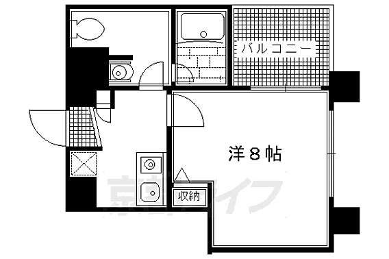 大晋メゾネ下鴨本通り_間取り_0