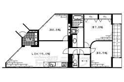 間取図画像 3LDK