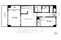 Uresidence二条城3階11.6万円