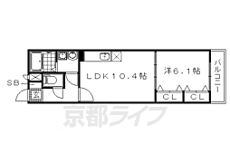 京福電気鉄道北野線 北野白梅町駅 徒歩7分 5階/-