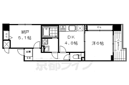 京都市営烏丸線 烏丸御池駅 徒歩7分 4階/-
