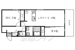 スリースターコート北山竹殿町 2階/205
