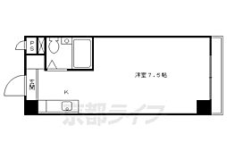 吉岡マンション 1Kの間取図画像
