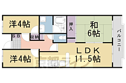 プルーリオン亀岡 4階/404