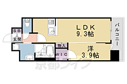 ゼフィランサス西大路 3階/302