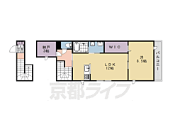 シャーメゾンコジマ 1SLDKの間取図画像