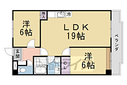 ラ・ポール 3LDKの間取図画像