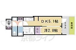 京都地下鉄東西線 太秦天神川駅 徒歩6分 1階/-