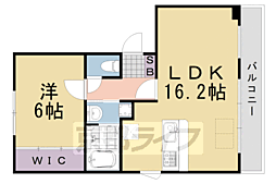 ルネスブリオ 1LDKの間取図画像