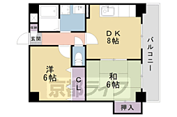 祥々ビル 2LDKの間取図画像