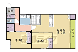 (仮称)京都市伏見区桃山羽柴長吉東町ヘーベルメゾン 2階/201