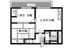 エヌ・グレート 2LDKの間取図画像