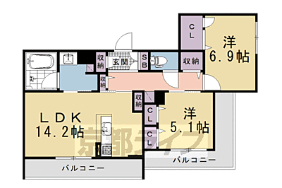 間取り：間取