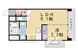 Clair京都桂川 3階